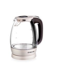 Купить Чайник электрический Brayer BR1045BN 1.8 л бежевый, прозрачный  в E-mobi