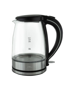 Купить Чайник электрический JVC JK-KE1808 1.7 л серебристый, черный в E-mobi