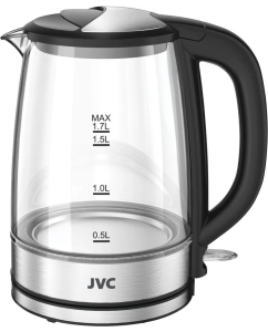 Купить Чайник электрический JVC JK-KE1806 1.7 л серебристый, черный  в E-mobi