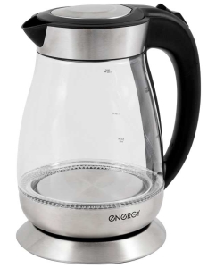 Купить Чайник электрический Energy E-282 1.7 л серебристый, прозрачный в E-mobi