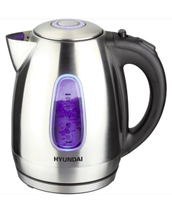 Купить Чайник электрический HYUNDAI HYK-S2402 1.7 л серебристый в E-mobi