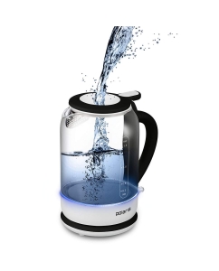Купить Чайник электрический Polaris PWK 1759CGL 1.5 л белый, прозрачный в E-mobi