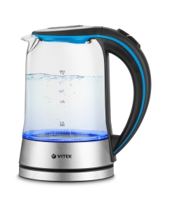 Купить Чайник электрический VITEK VT-7028 TR 1.7 л серебристый в E-mobi