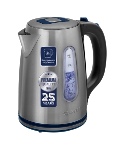 Купить Чайник электрический Scarlett SC-EK21S72 серебристый в E-mobi