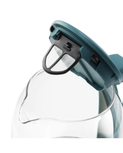 Купить Чайник электрический Kitfort KT-640-4 1.7 л зеленый, прозрачный  в E-mobi