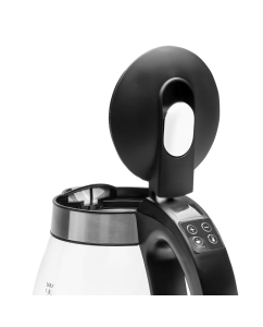 Купить Чайник электрический Galaxy GL0556 1.8 л черный, прозрачный, серебристый  в E-mobi