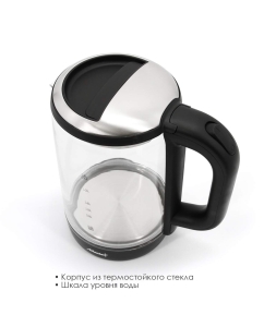 Купить Чайник электрический Atlanta ATH-2475 1.8 л черный  в E-mobi