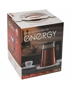 Купить Чайник электрический Energy E-200 1.2 л красный  в E-mobi