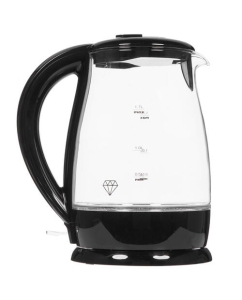 Купить Чайник электрический HYUNDAI HYK-G2011 1.7 л черный, прозрачный  в E-mobi