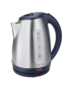 Купить Чайник электрический Marta MT-1082 1.8 л серебристый, синий в E-mobi