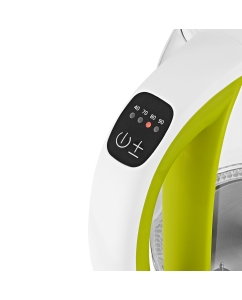 Купить Чайник электрический Kitfort КТ-6140-2 1.7 л прозрачный, зеленый, белый  в E-mobi