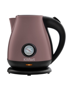 Купить Чайник электрический Kitfort KT-642-4 1.7 л коричневый  в E-mobi
