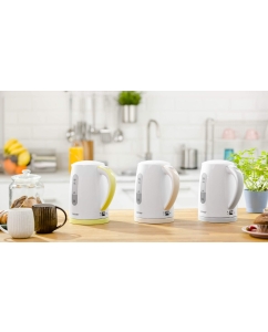 Купить Чайник электрический Zelmer ZCK7616S 1.7 л белый, серый  в E-mobi