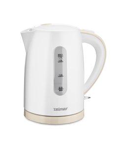 Купить Чайник электрический Zelmer ZCK7616I 1.7 л белый, бежевый в E-mobi