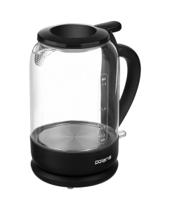 Купить Чайник электрический Polaris PWK 1759CGL 1.5 л черный, прозрачный в E-mobi