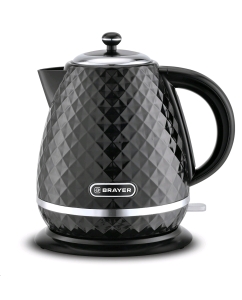 Купить Чайник электрический Brayer BR1008BK 1.7 л черный в E-mobi