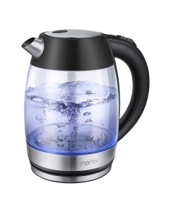 Купить Чайник электрический Marta MT-4563 1.7 л прозрачный, серый в E-mobi
