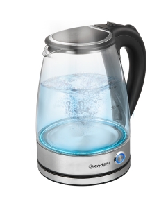 Купить Чайник электрический Endever Skyline KR-345G 1.8 л черный, серебристый в E-mobi