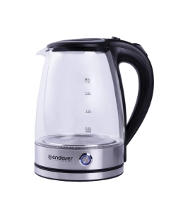 Купить Чайник электрический Endever Skyline KR-345G 1.8 л черный, серебристый  в E-mobi