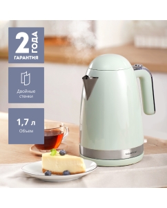 Купить Чайник электрический Galaxy GL0332 17 л зеленый  в E-mobi