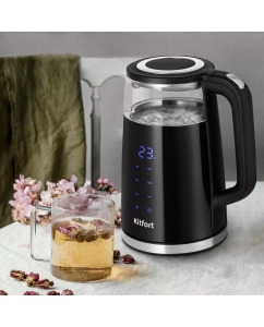 Купить Чайник электрический Kitfort КТ-6611 1.7 л черный  в E-mobi