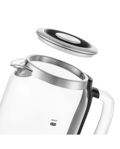 Купить Чайник электрический Kitfort КТ-6193 1.7 л серебристый  в E-mobi