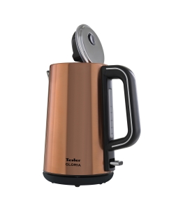 Купить Чайник электрический TESLER KT-1710 1.7 л коричневый  в E-mobi