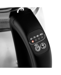 Купить Чайник электрический Kitfort KT-6119 1.7 л серебристый, прозрачный  в E-mobi