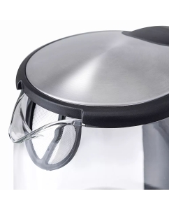 Купить Чайник электрический KITFORT KT-619 1.7 л серебристый, прозрачный  в E-mobi