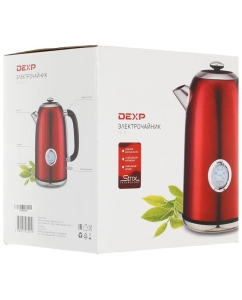 Купить Чайник электрический DEXP FD-677 1.7 л красный  в E-mobi