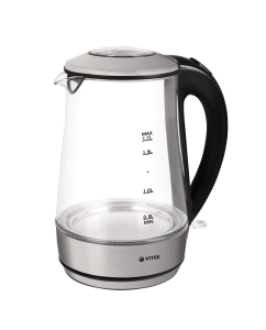 Купить Чайник электрический VITEK VT-7082 1.7 л серебристый в E-mobi