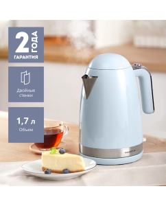 Купить Чайник электрический Galaxy GL0332 17 л голубой  в E-mobi