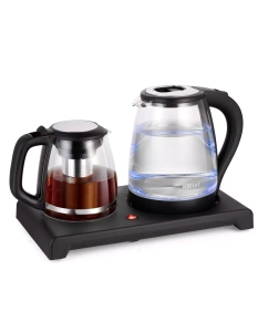 Купить Чайник электрический Kitfort КТ-6179 2 л черный, прозрачный в E-mobi