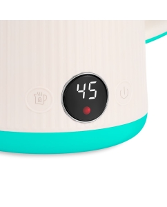 Купить Чайник электрический Kitfort КТ-6197-2 1.7 л белый, зеленый  в E-mobi