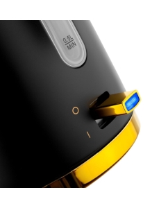 Купить Чайник электрический Brayer BR1017 1.7 л черный, золотистый  в E-mobi