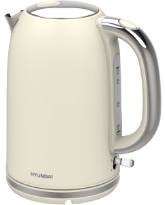 Купить Чайник электрический HYUNDAI HYK-S9900 1.7 л бежевый в E-mobi