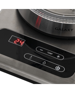 Купить Чайник электрический Galaxy Gl0593 1.7 л серебристый, прозрачный  в E-mobi