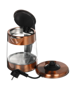 Купить Чайник электрический Kitfort КТ-6659 1 л оранжевый  в E-mobi