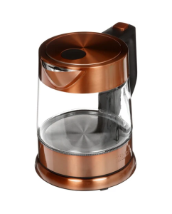 Купить Чайник электрический Kitfort КТ-6659 1 л оранжевый  в E-mobi