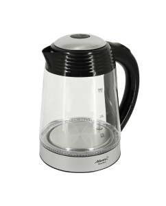 Купить Чайник электрический Atlanta ATH-2535 1.7 л прозрачный, черный в E-mobi