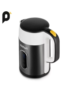Купить Чайник электрический Kitfort КТ-6625 1.5 л белый, черный в E-mobi