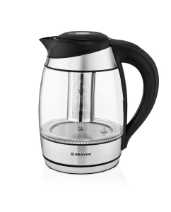 Купить Чайник электрический BRAYER BR1021 серебристый в E-mobi