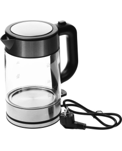 Купить Чайник электрический Xiaomi Electric Glass Kettle RU, 2200Вт, прозрачный и черный в E-mobi