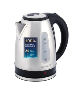 Купить Чайник электрический Scarlett SC-EK21S75 черный в E-mobi