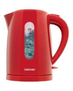 Купить Чайник электрический Zelmer ZCK7616R 1.7 л красный в E-mobi