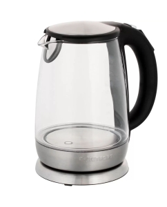 Купить Чайник электрический KITFORT КТ-628 1.7 л серебристый, прозрачный  в E-mobi