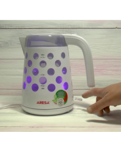 Купить Чайник электрический Aresa AR-3448 1.7 л белый, серый  в E-mobi