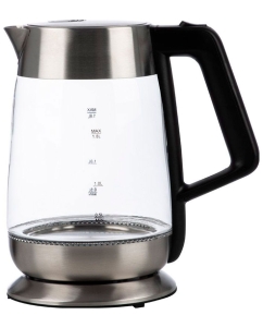 Купить Чайник электрический Leonord LE-1508 104866 1.8 л серебристый, черный в E-mobi