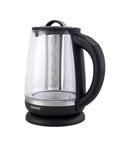 Купить Чайник электрический Centek CT-0017 2 л черный, прозрачный  в E-mobi