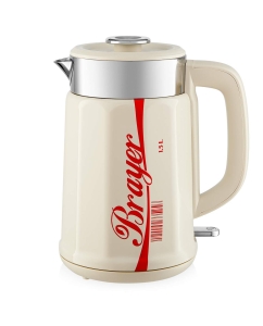 Купить Чайник электрический Brayer BR1081 1.5 л бежевый  в E-mobi